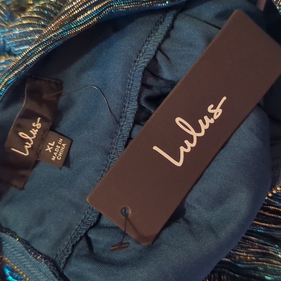 Lulus Metallic Dress - Picture 12 of 12